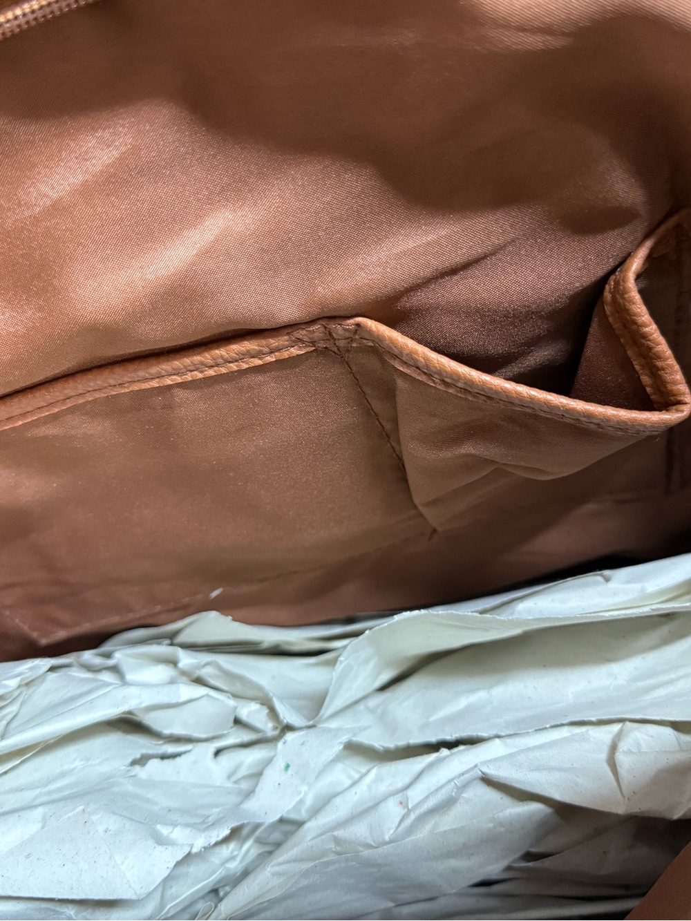 EXTREMELY RARE VINTAGE LEATHER BAG - Picture 15 of 15